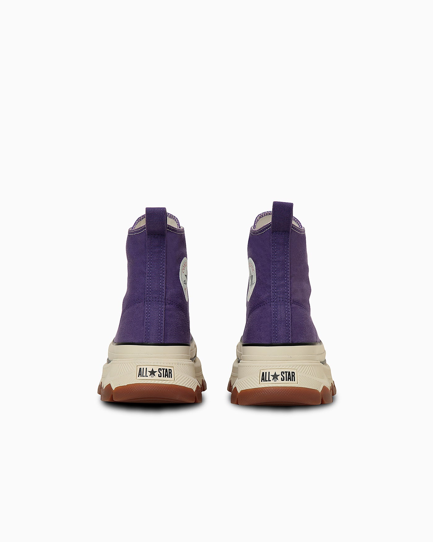 Shop (W) Converse All Star Canvas Trekwave Desgastadas Altas Morado Real. 31316060
