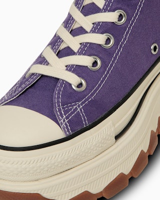 (Women) Converse All Star Canvas Trekwave Faded High Top Sneakers Royal Purple 31316060 Details for (Women) Converse All Star Canvas Trekwave Faded High Top Sneakers Royal Purple 31316060
