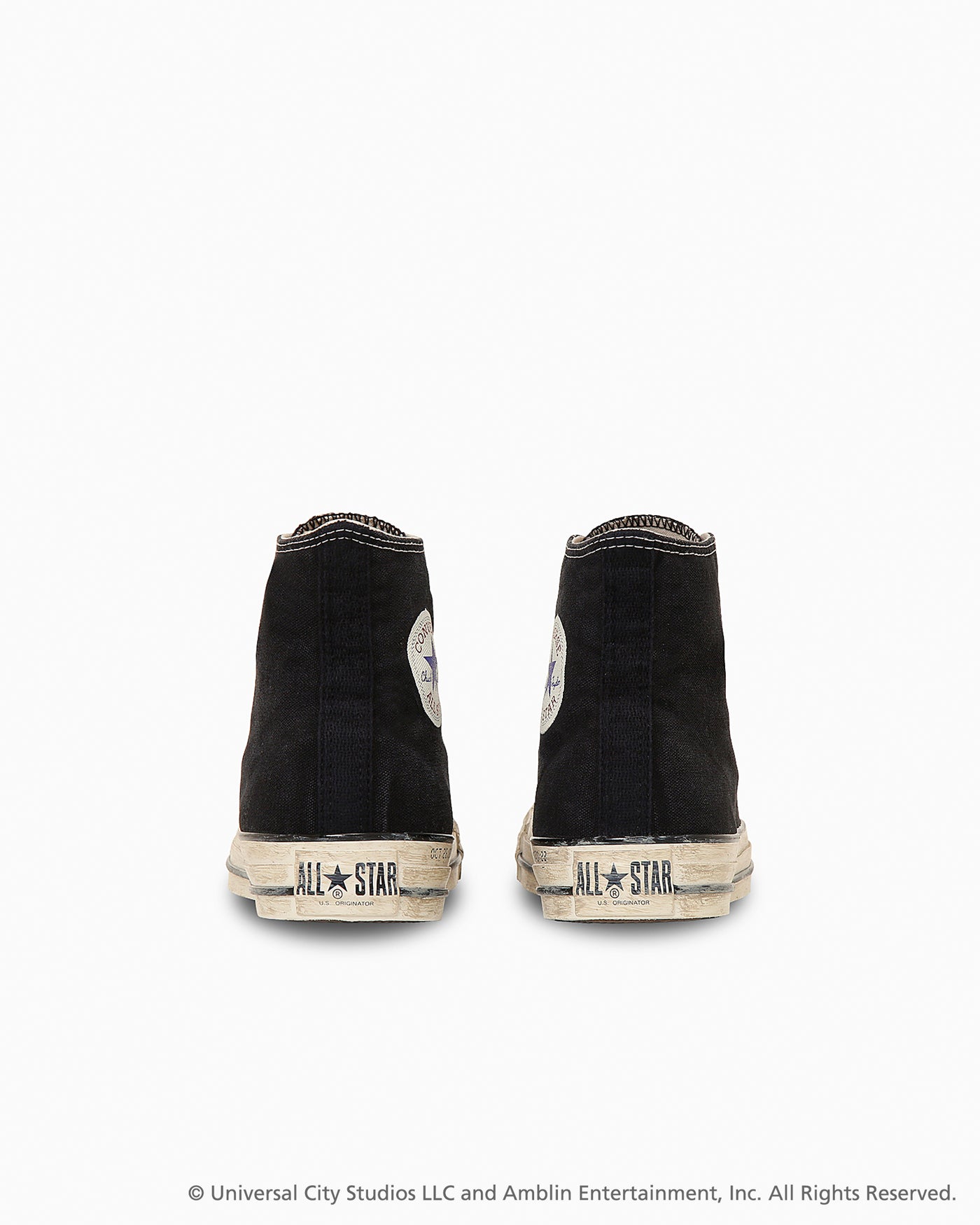 Shop (W) コンバース オールスター チャック70 x バック・トゥ・ザ・フューチャー ハイカット ブラック 31312630