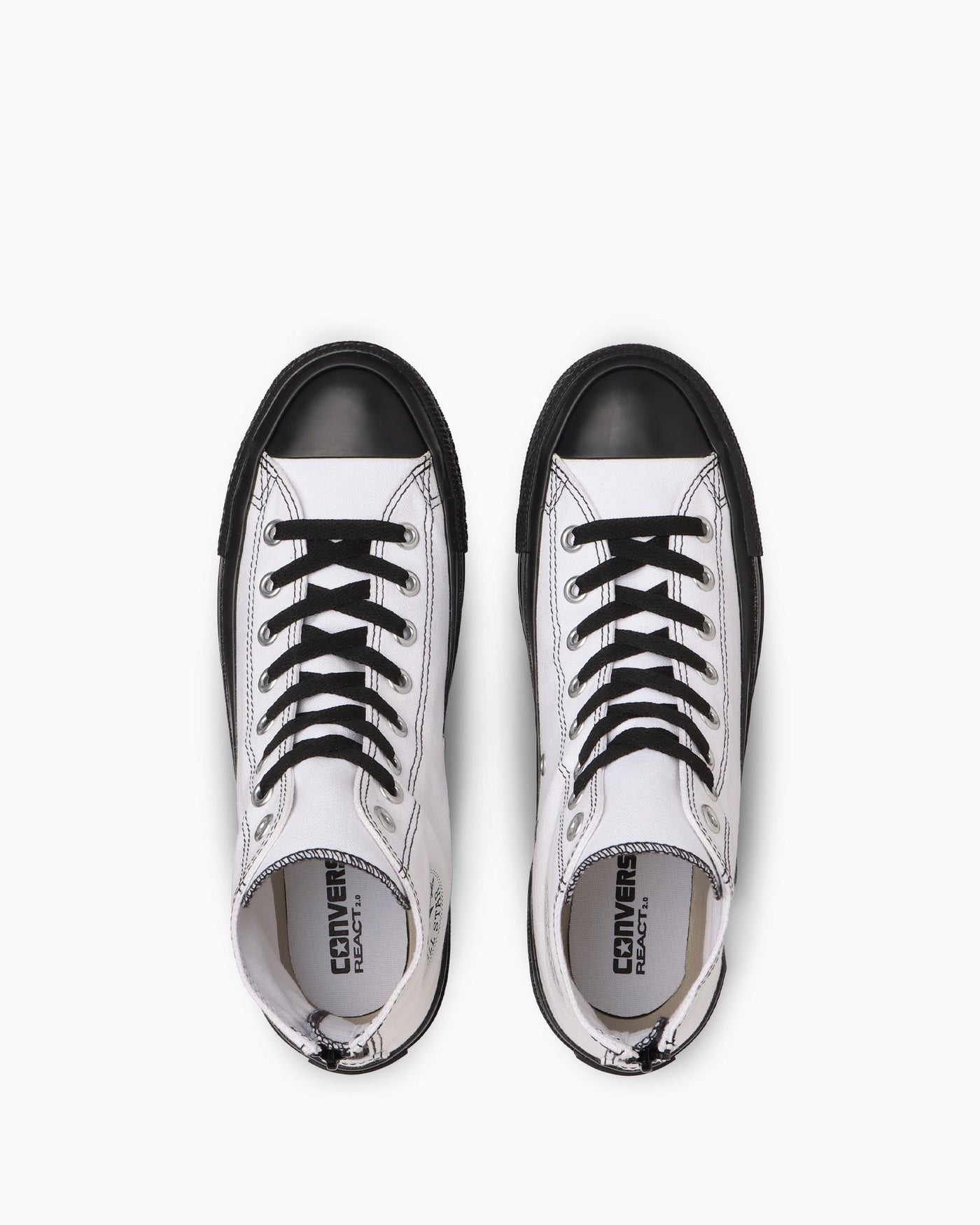 Lookbook (W) Converse All Star Chuck 高筒拉鍊 白/黑 31311790