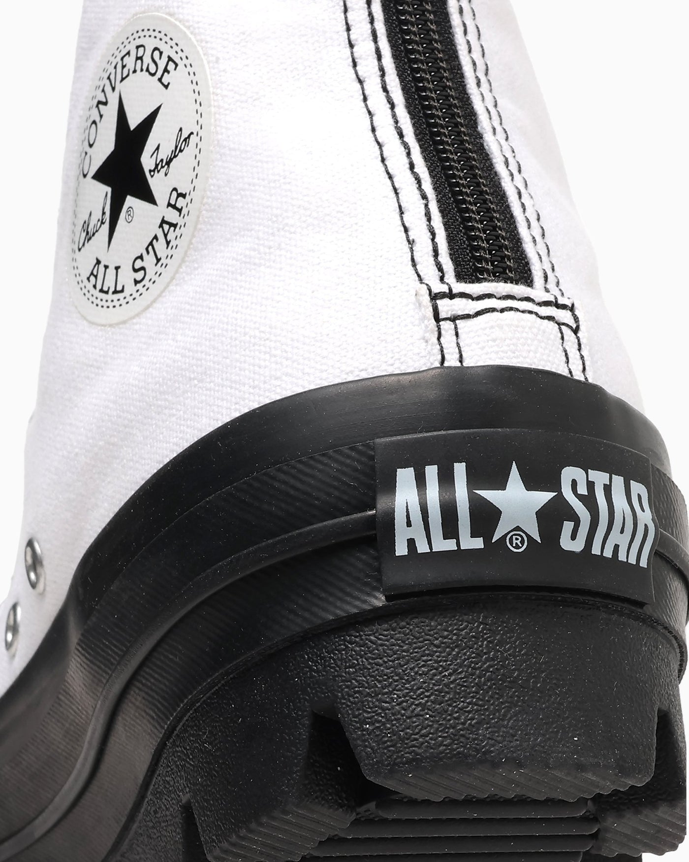 Sizing (W) Converse All Star Chuck 高筒拉鍊 白/黑 31311790
