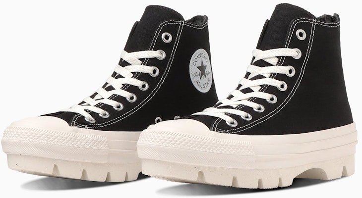 (W) コンバース オールスター チャンク バックジップ ハイ ホワイト/ブラック 31311791 Buy (W) コンバース オールスター チャンク バックジップ ハイ ホワイト/ブラック 31311791