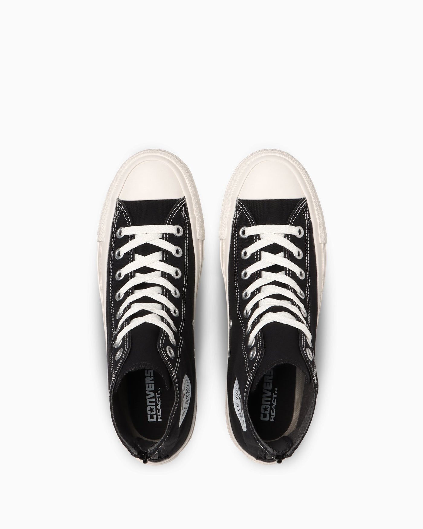 Lookbook (W) Converse All Star Chunk Backzip Hi Putih/Hitam 31311791