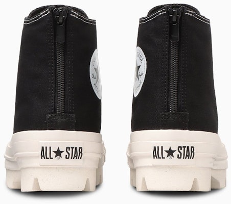 (W) コンバース オールスター チャンク バックジップ ハイ ホワイト/ブラック 31311791 Shop (W) コンバース オールスター チャンク バックジップ ハイ ホワイト/ブラック 31311791