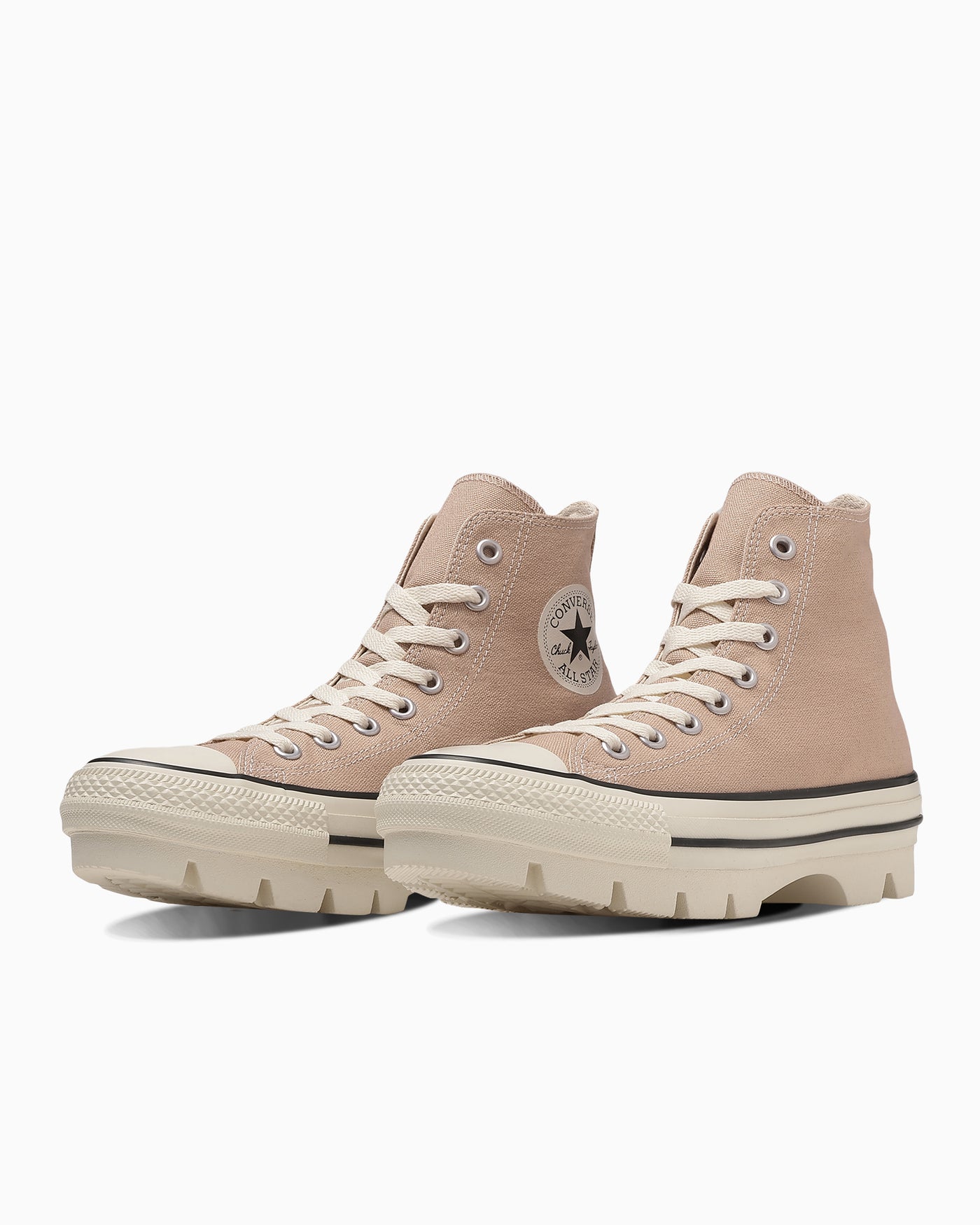 Converse All Star Chunk Hi Sneakers Beige