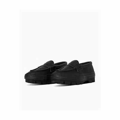 (W) Converse All Star Chunk Loafer Black monochrome