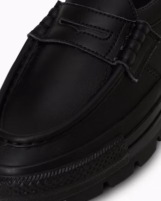 (Women) Converse All Star Chunk Loafer Black monochrome 31314200 Details for (Women) Converse All Star Chunk Loafer Black monochrome 31314200