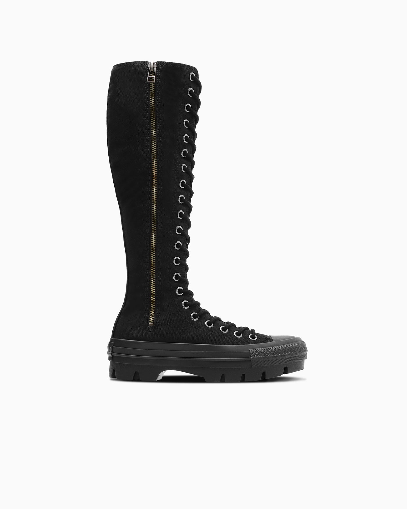 (W) Converse All Star Chunk Z XX-High Top Sneakers Black monochrome 圖 3