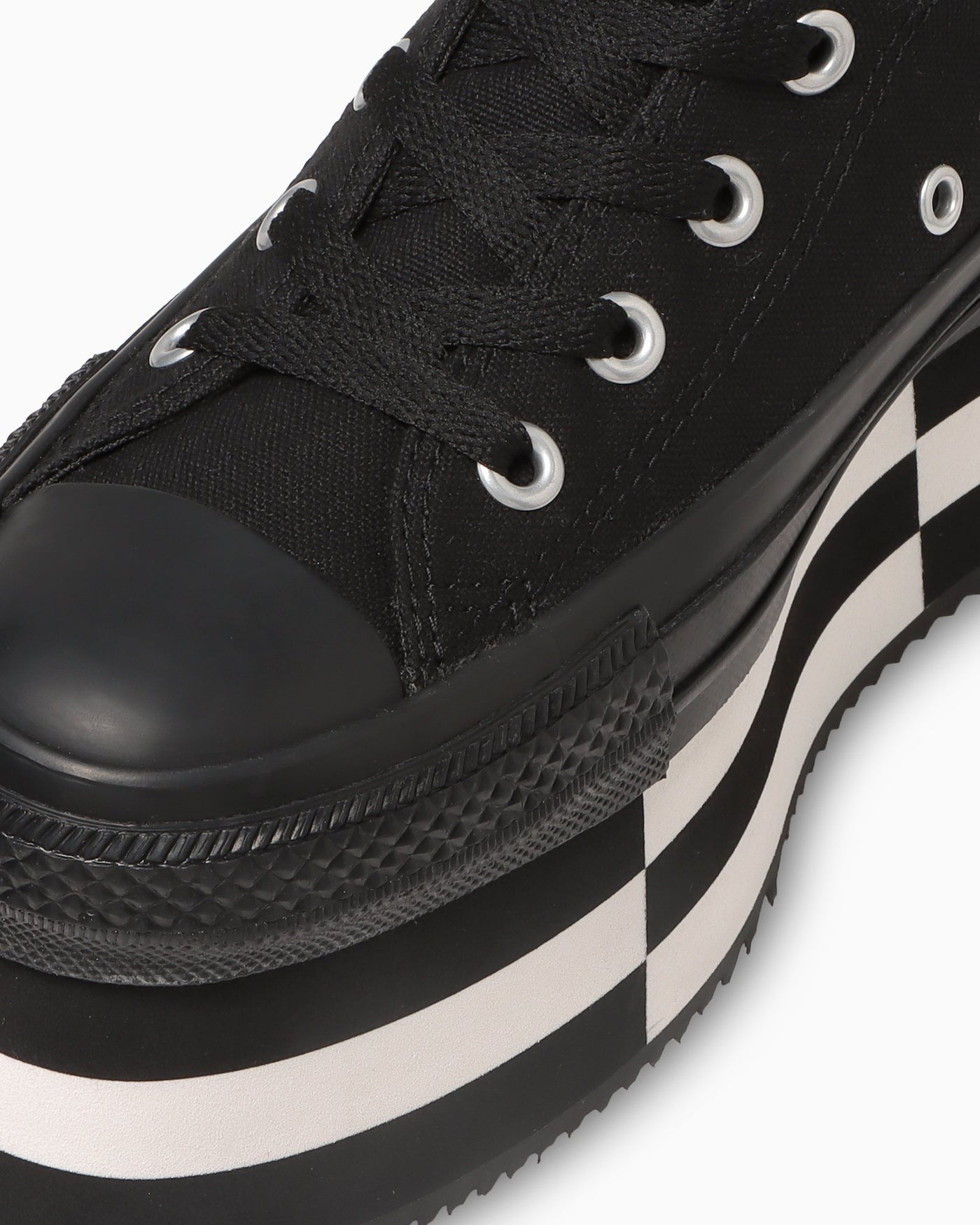 Details for (W) Converse All Star 厚底拼接高筒運動鞋 白/黑 31312751