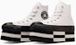 (Women) Converse All Star Chunkyblock High Top Sneakers White/Black 31312750