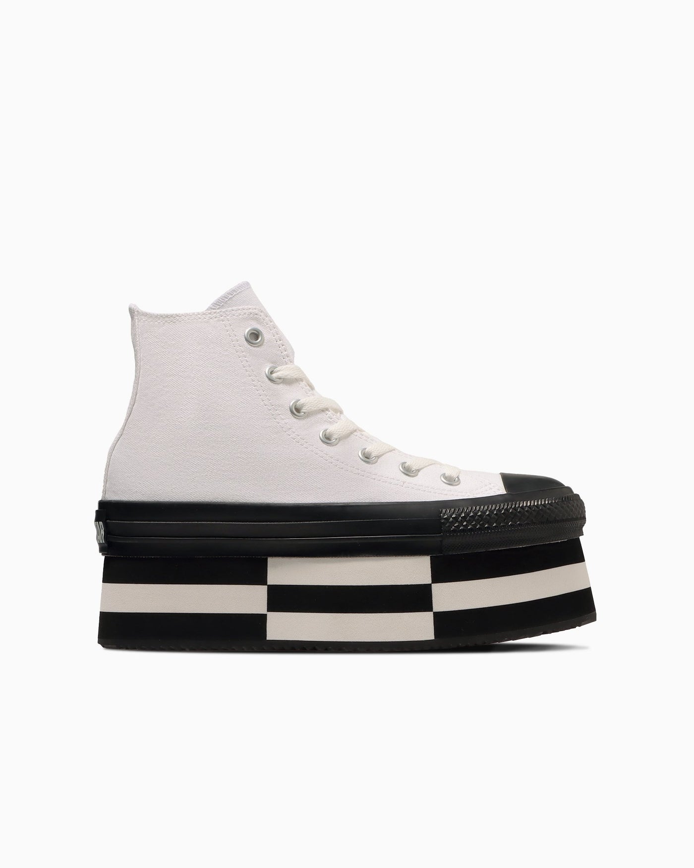 Order (W) Converse All Star Chunkyblock High Top Zapatillas Blancas/Negras. 31312750