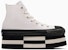 (Women) Converse All Star Chunkyblock High Top Sneakers White/Black 31312750