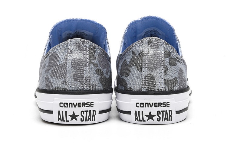 Shop (W) Converse All Star CTAS OX Sneakers Blauw 559880C