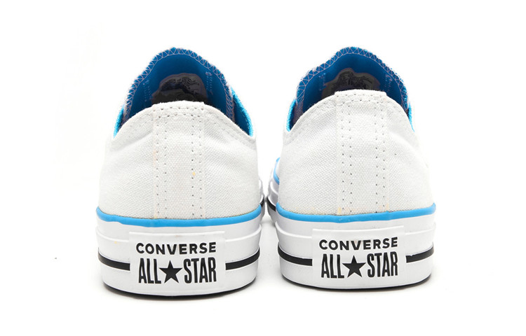 Shop (W) Converse All Star CTAS OX Sneakers Blauw/Wit 564348C