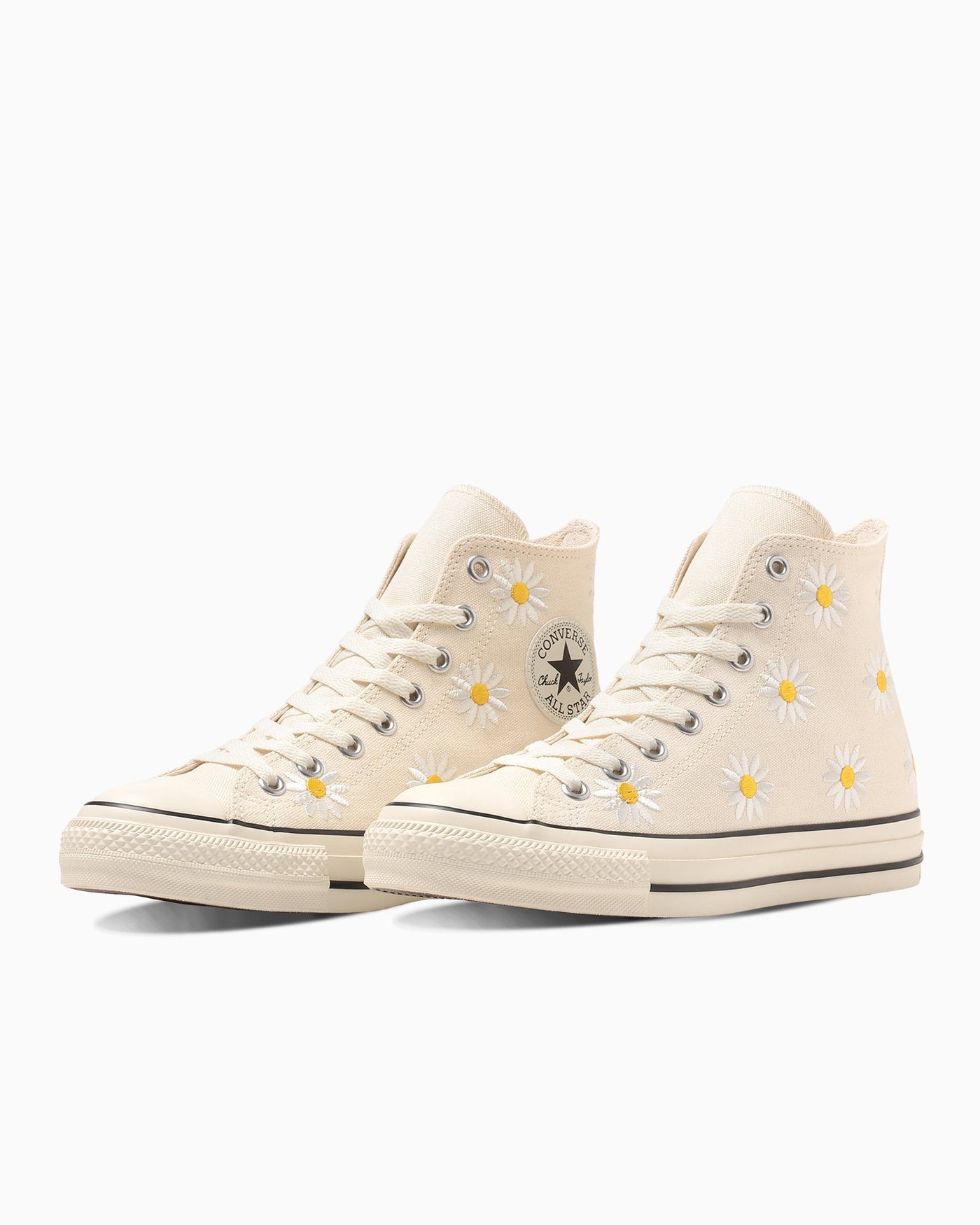 Converse All Star Daisyflower High Top Sneakers Off-White 31312220