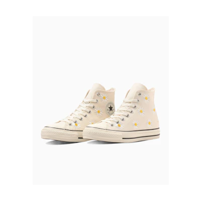 Converse All Star Daisyflower High Top Sneakers Off-White