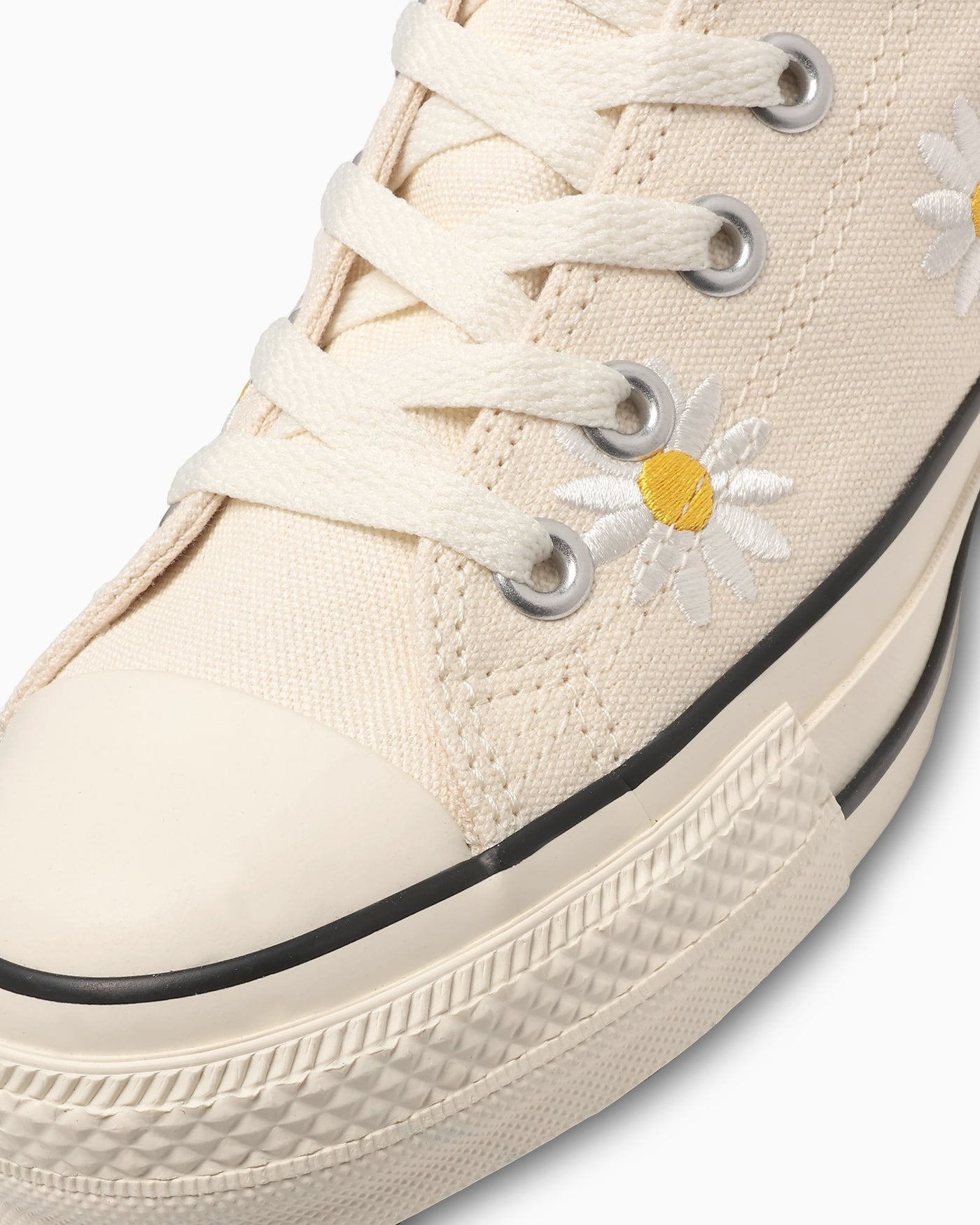 Details for (W) Converse All Star Daisyflower High Top Zapatillas Blancas Vintage 31312220