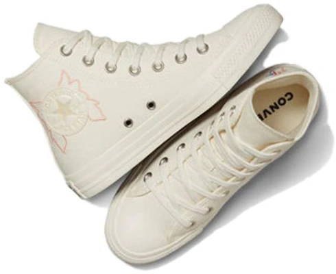 (W) Converse All Star Enchanted Garden High Top ''Blanc'' A07111F Shop (W) Converse All Star Enchanted Garden High Top ''Blanc'' A07111F