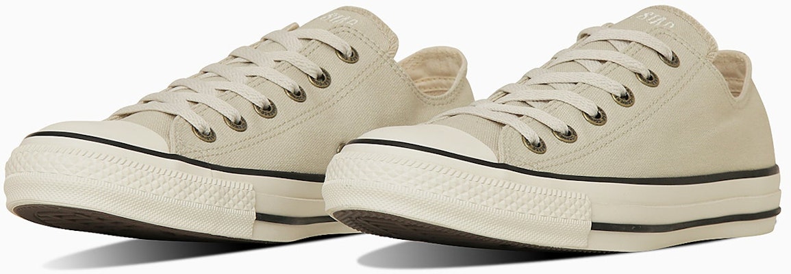 Converse All Star Flat Eyelets AG OX Sneakers Beige Keluli. 31314370 Buy Converse All Star Flat Eyelets AG OX Sneakers Beige Keluli. 31314370