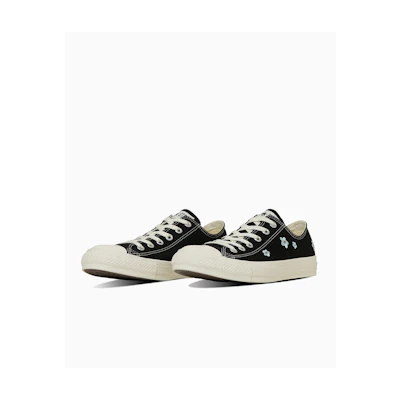 Converse All Star Floral Low Ox Forest Green