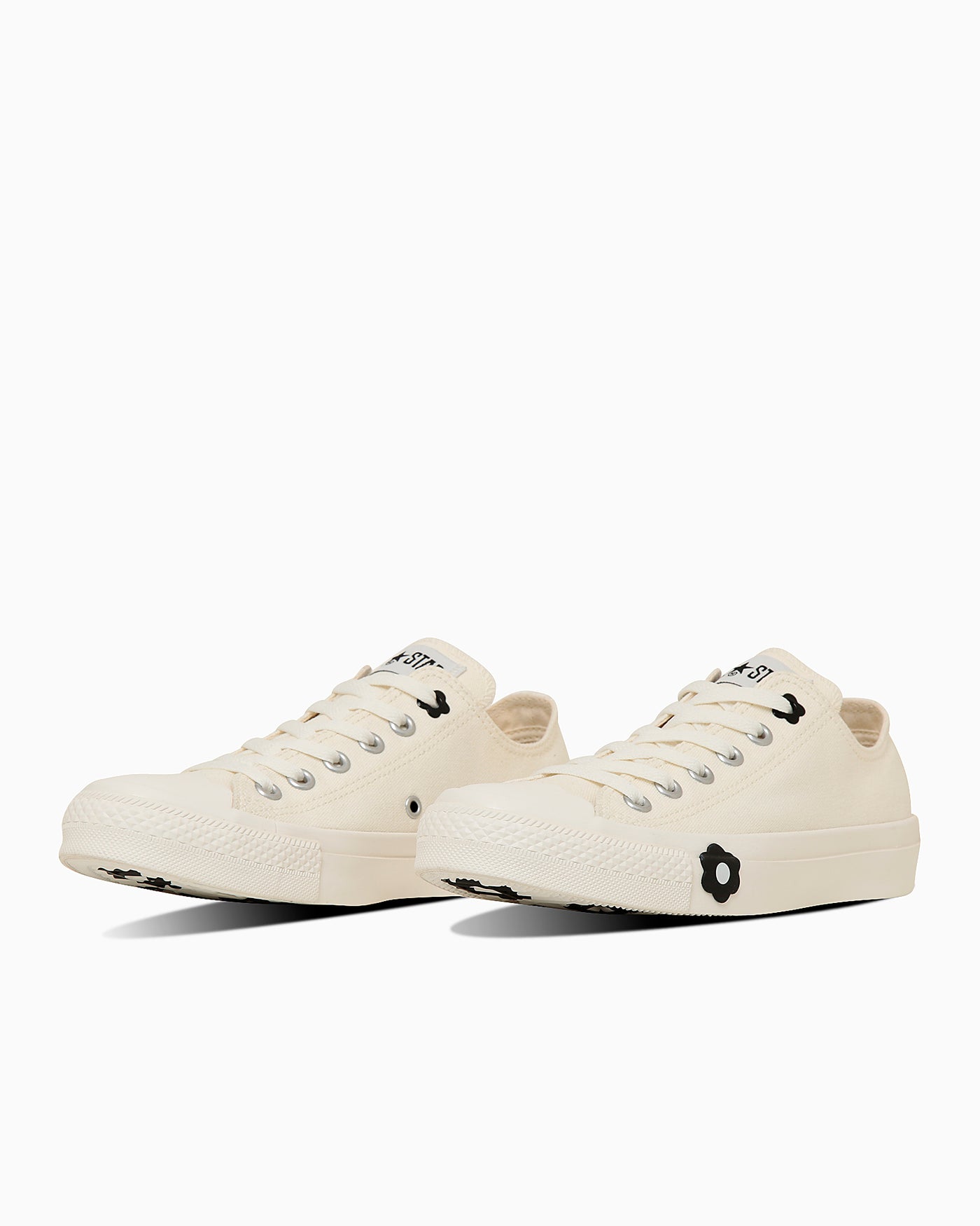 (Women) Converse All Star Flowertoe Ox Sneakers Black 31315801