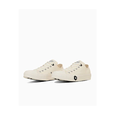 (W) Converse All Star Flowertoe Ox Sneakers Black