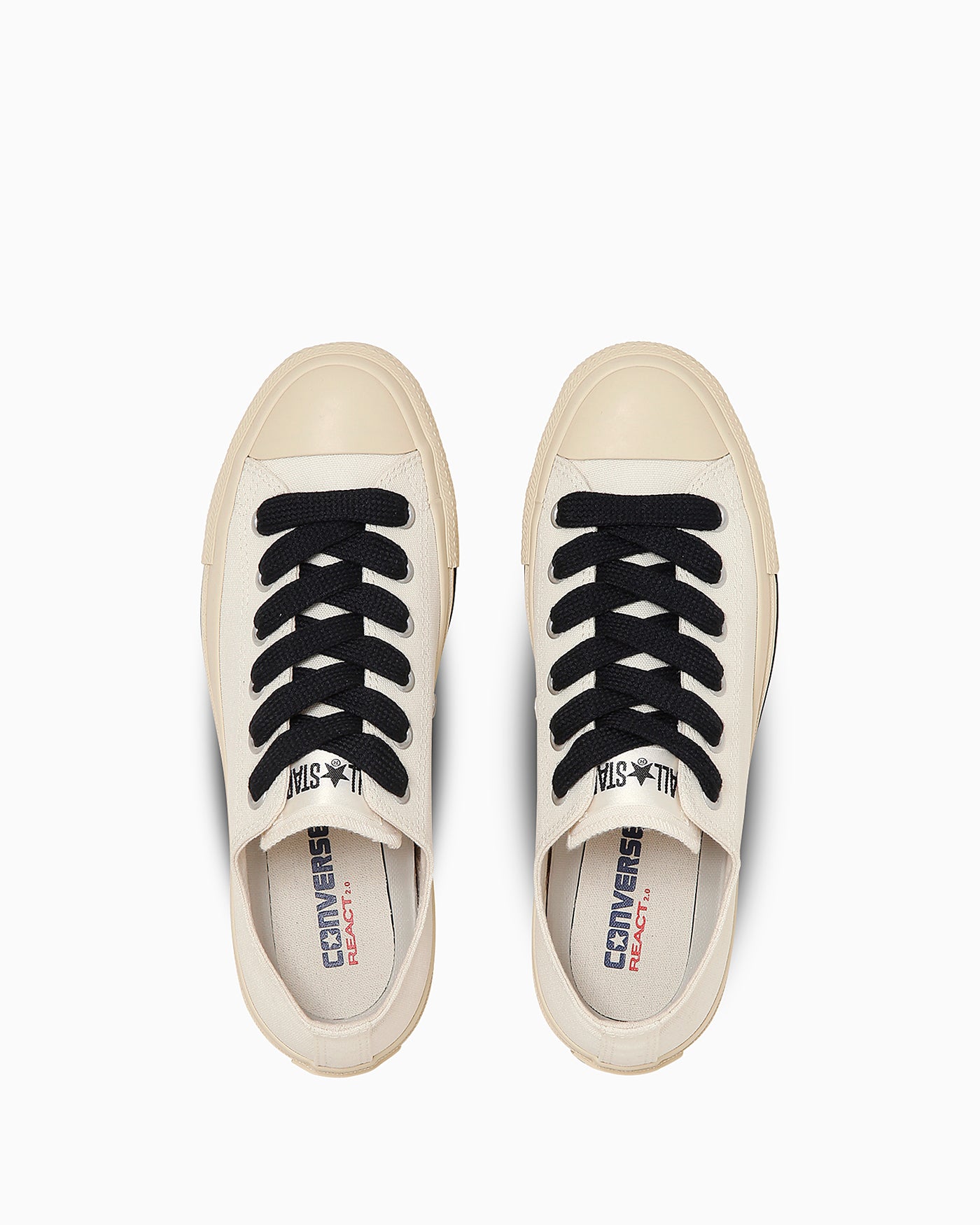 Converse All Star FS Ox Sneakers Old White 圖 3