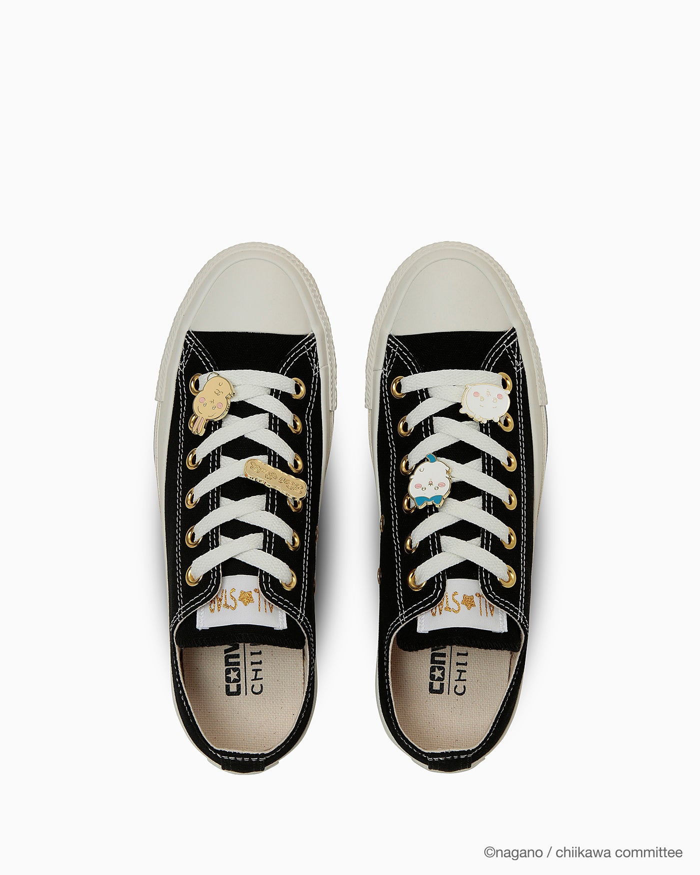 Lookbook (W) Converse All Star GD OX / Chiikawa 小鸡卡哇联名款黑色运动鞋 31315230