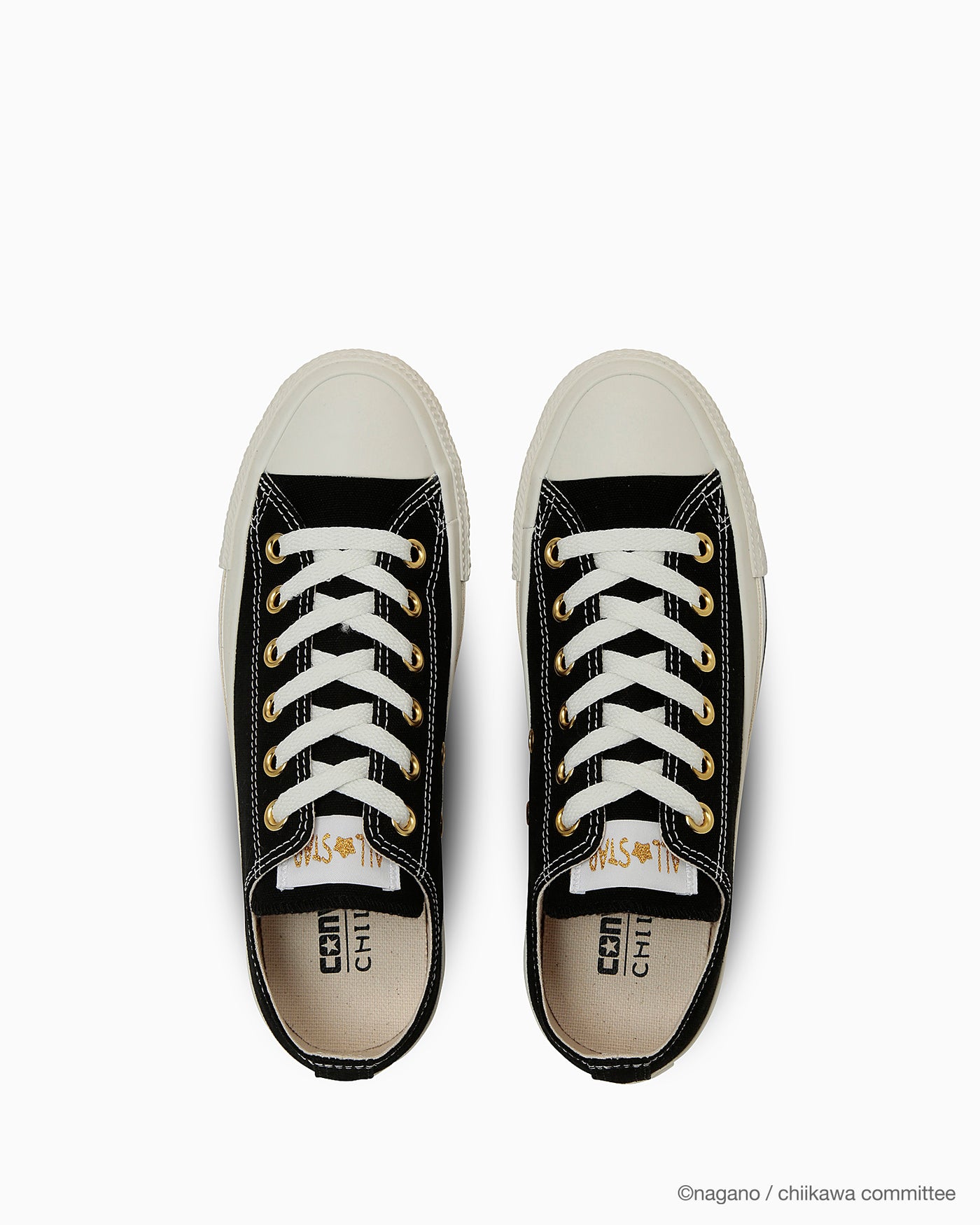 Cheap (W) Converse All Star GD OX / Chiikawa 小鸡卡哇联名款黑色运动鞋 31315230