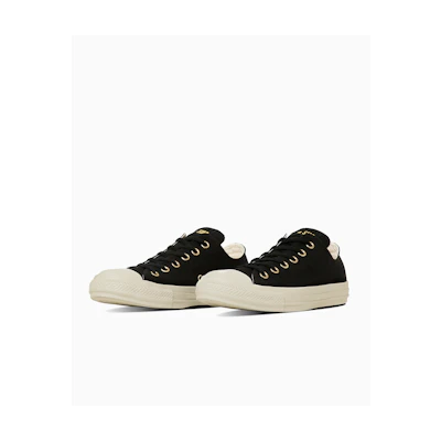 Converse All Star Gold Logo Label OX Golden Brown