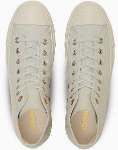 (W) Converse All Star High-Top Golden Brown Logo Emas Sneakers 31315771 Lookbook (W) Converse All Star High-Top Golden Brown Logo Emas Sneakers 31315771