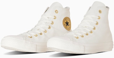 Converse All Star Gold Patch High-Top Sneakers Black/Gold 31313381 Converse All Star Gold Patch High-Top Sneakers Black/Gold 31313381