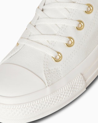 Converse All Star Gold Patch High-Top Sneakers Black/Gold 31313381 Details for Converse All Star Gold Patch High-Top Sneakers Black/Gold 31313381