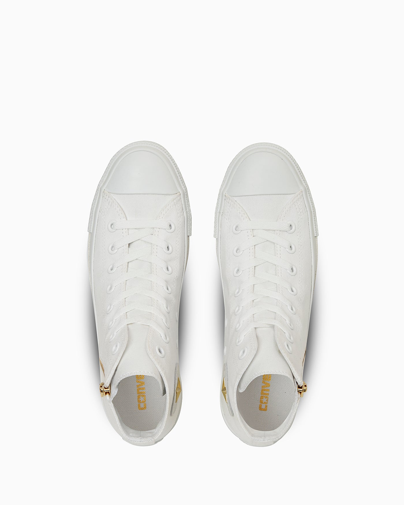 Lookbook (W) 컨버스 올스타 GS Z 하이 스터드패치 스니커즈 화이트 31314780