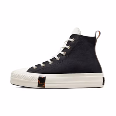 (W) Converse Chuck Taylor All Star Lift Tortoise High Top 'Black'
