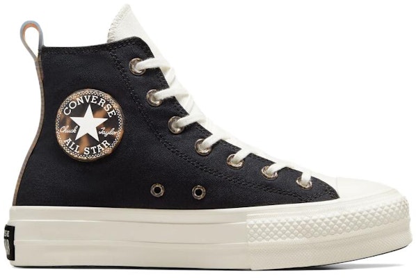 (Women) Converse Chuck Taylor All Star Lift Tortoise High Top 'Black' A05257C Order (Women) Converse Chuck Taylor All Star Lift Tortoise High Top 'Black' A05257C