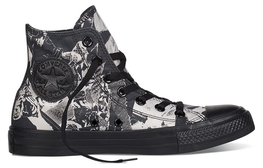 (W) Converse Chuck Taylor All Star High Top 'Parchment Print Black' 圖 2