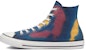 (W) Converse All Star Tinggi 'Tie-Dye Biru Kuning' A02082F