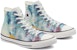 (W) Converse All Star High 'Tie-Dye Biru Muda Pelbagai Warna' A02080F