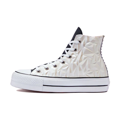 (W) Converse All Star High 'White Silver'
