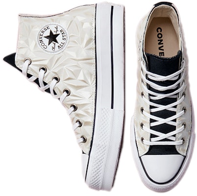 (Women) Converse All Star High 'White Silver' 572927C Shop (Women) Converse All Star High 'White Silver' 572927C