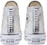 (W) Converse All Star Tinggi 'Putih Perak' 572927C