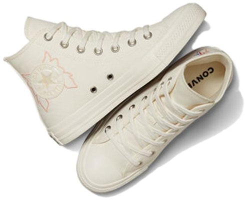 (W) Converse All Star Enchanted Garden High Top 'Putih' A07111F Shop (W) Converse All Star Enchanted Garden High Top 'Putih' A07111F