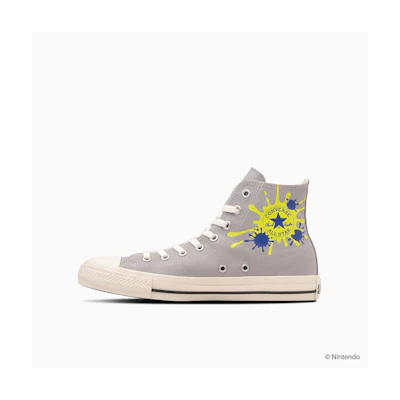 (W) Converse All Star LC Hi Splatoon 3 Edition Sneakers Gray