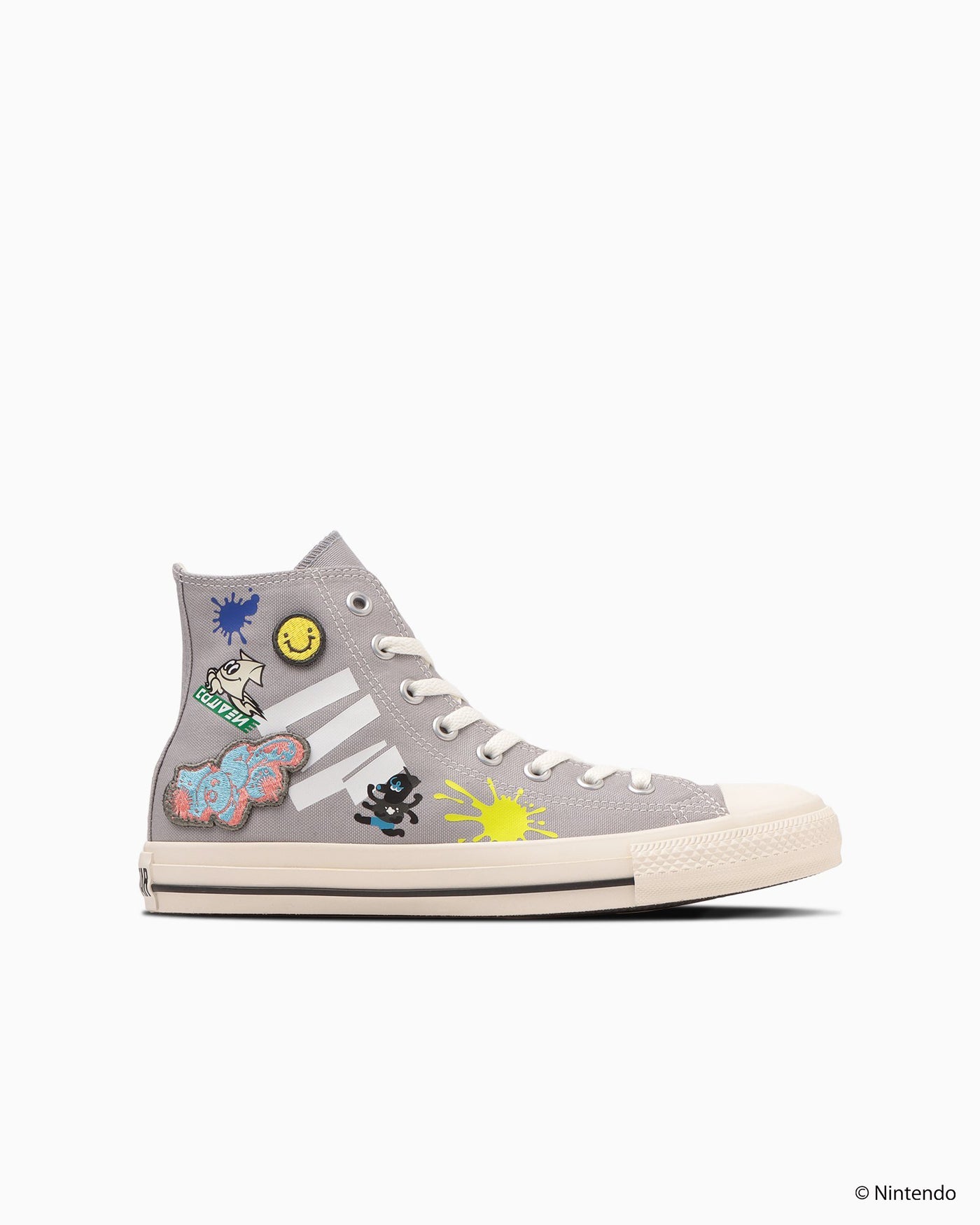 Order (Women) Converse All Star LC Hi Splatoon 3 Edition Sneakers Gray 31312950