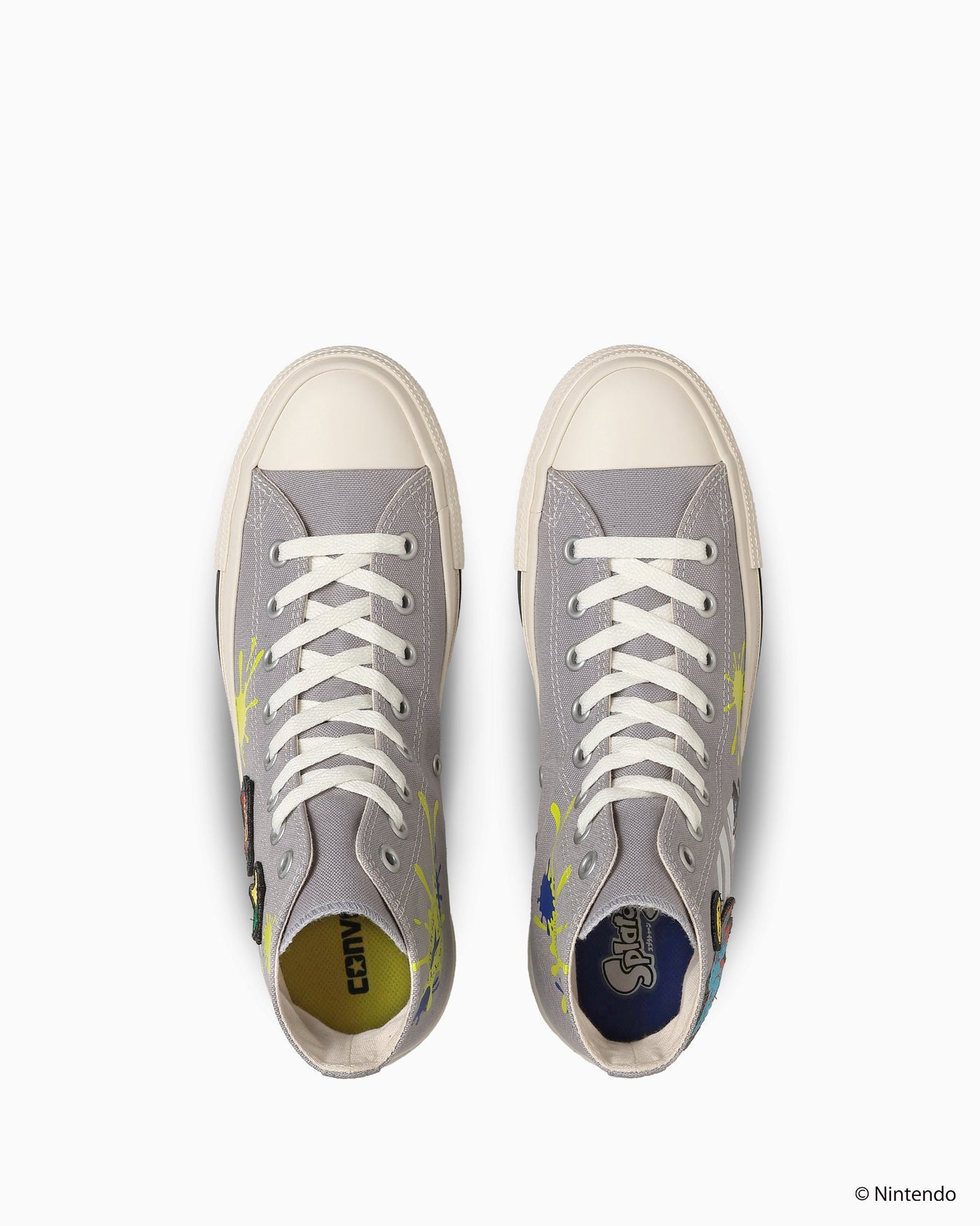 Lookbook (Women) Converse All Star LC Hi Splatoon 3 Edition Sneakers Gray 31312950