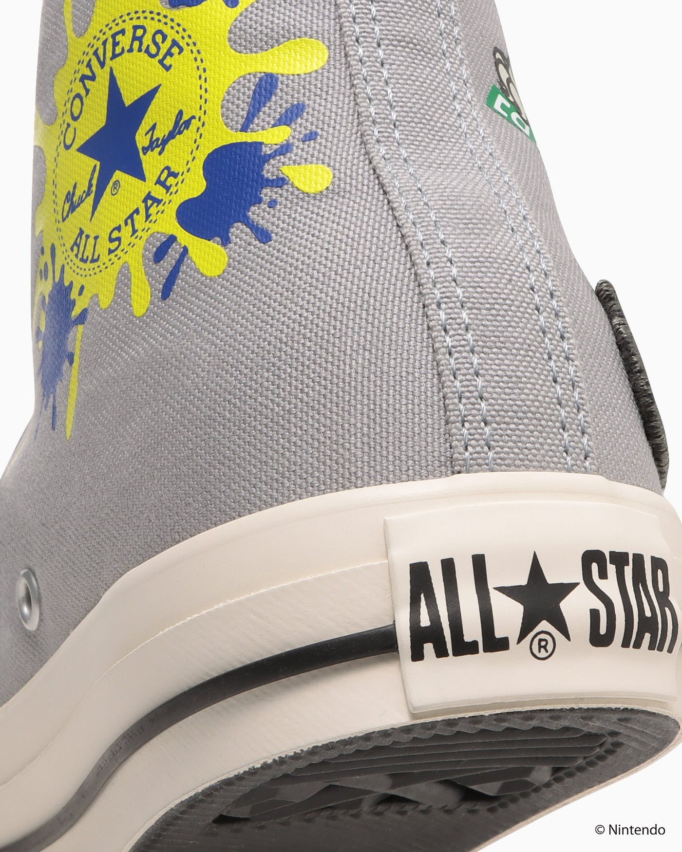 Sizing (Women) Converse All Star LC Hi Splatoon 3 Edition Sneakers Gray 31312950