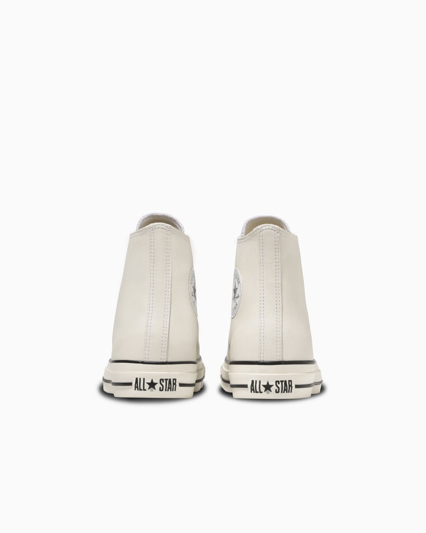 Shop (W) Converse All Star 高筒白色皮革運動鞋 31311310