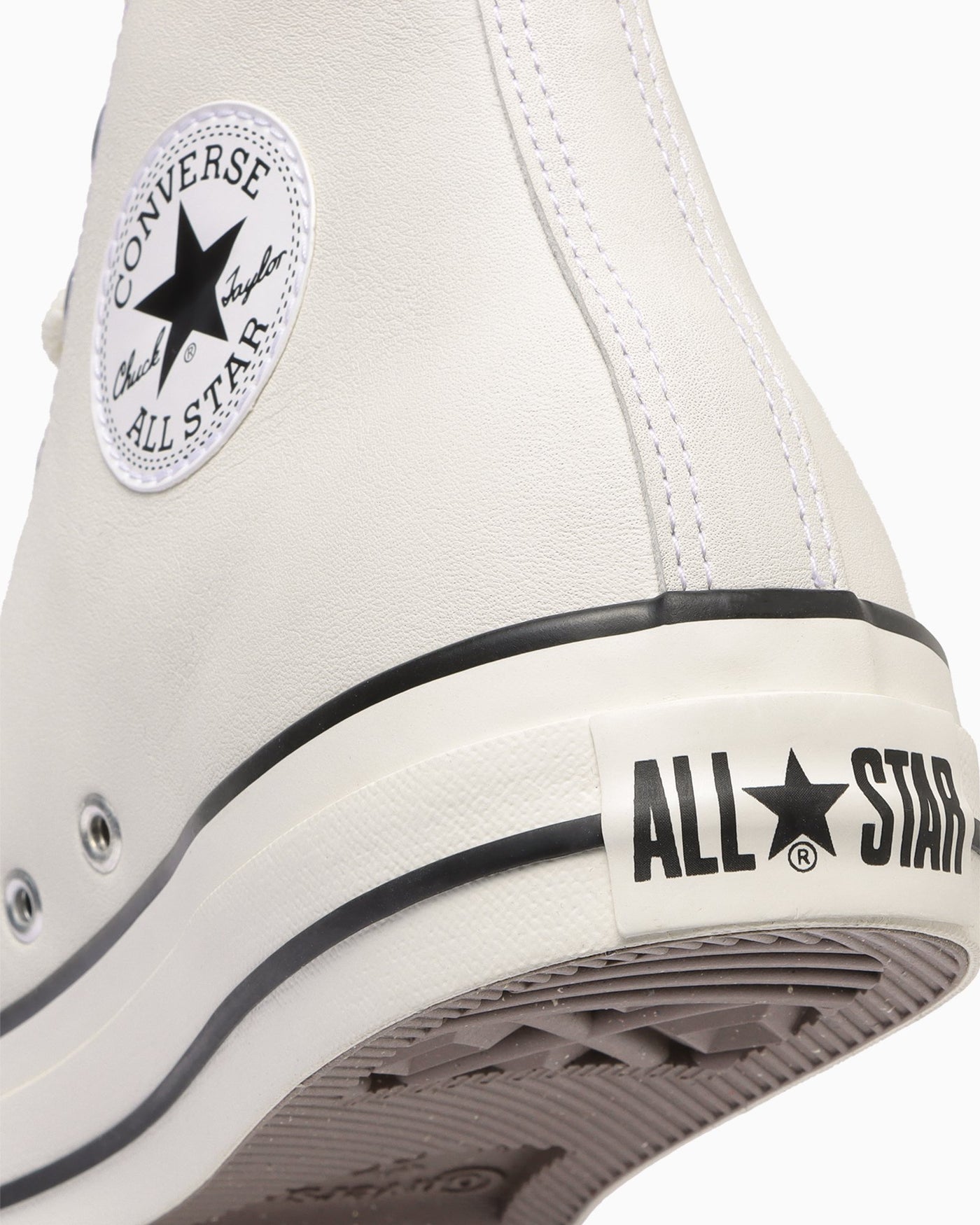 Sizing (W) Converse All Star 高筒白色皮革運動鞋 31311310