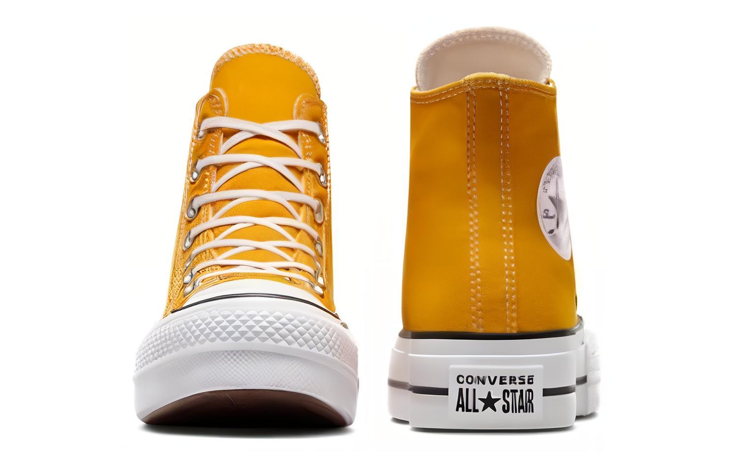 Purchase (W) コンバース オールスター リフト ハイ "イエロー" A06506C